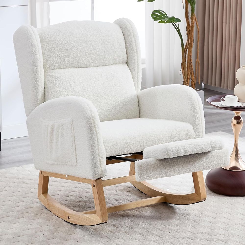 Rocking Chair Nursery - Мягкое кресло-качалка для детской комнаты с