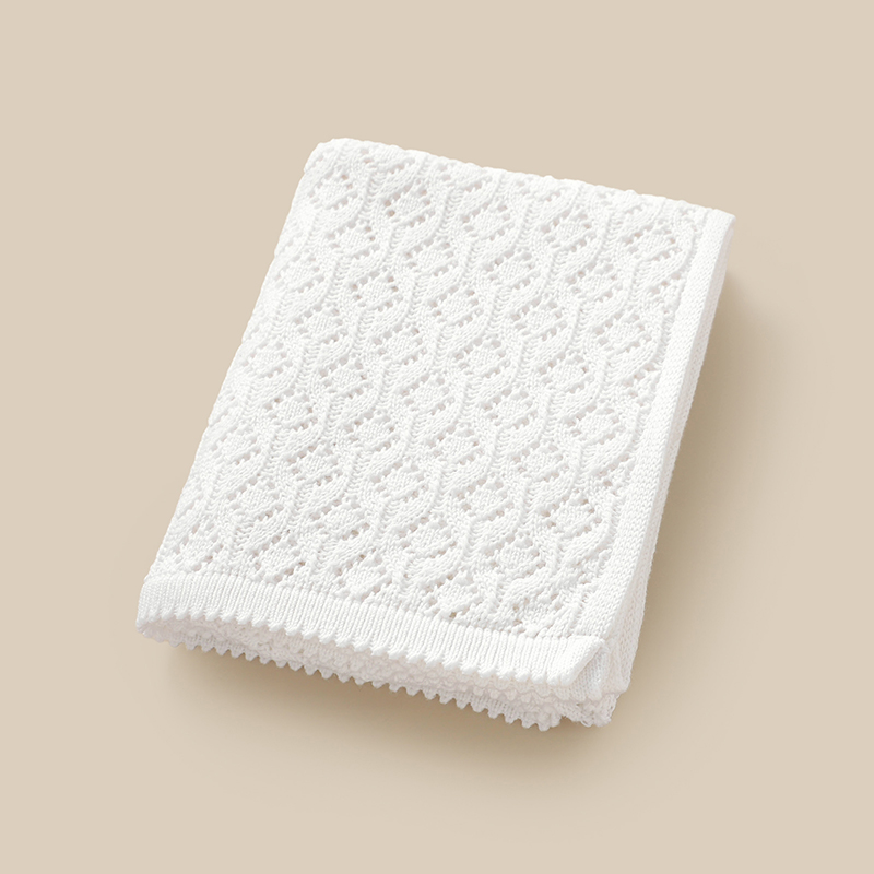 Baby Girl Nursery Quilt - Вязаные детские одеяла 90*70 см для