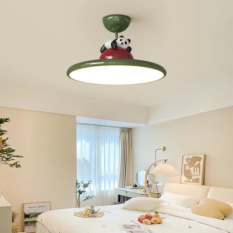 Baby Nursery Chandelier - Светодиодный потолочный светильник в мультяшном кремовом