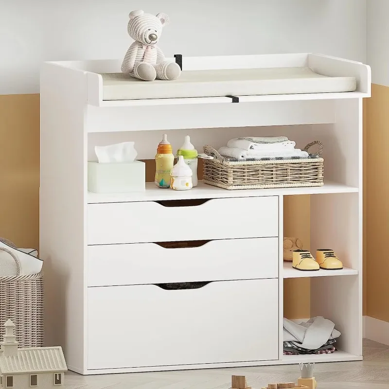 Baby Nursery Drawers - Современный минималистичный пеленальный столик из МДФ
