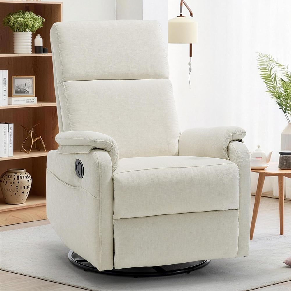 Rocking Chair Nursery - Кресло-реклайнер, вращающееся кресло-качалка для взрослых, кресло-глайдер,
