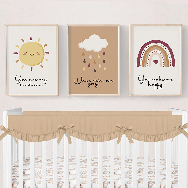Baby Nursery You Are My Sunshine - Картины на холсте и постеры «Ты