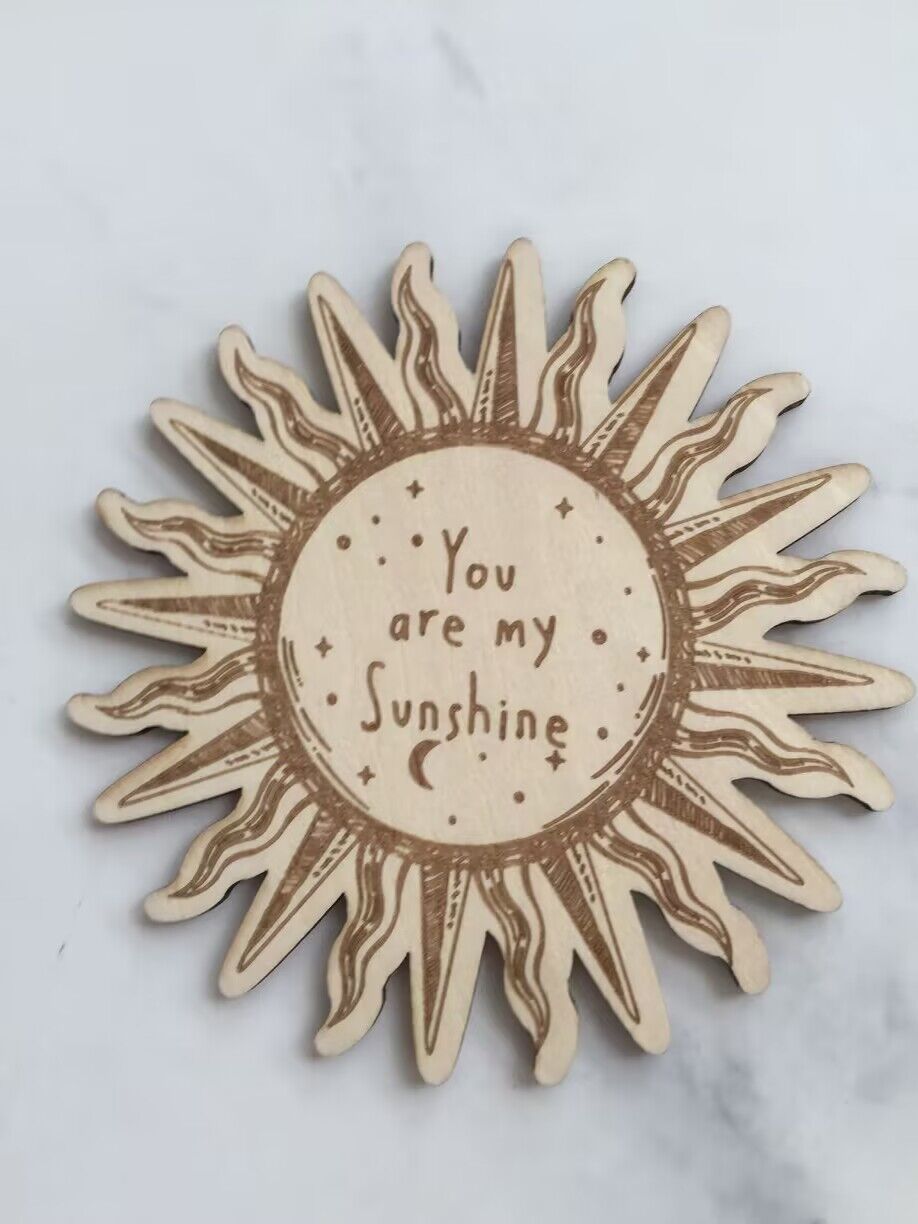Baby Nursery You Are My Sunshine - 1 шт., ДЕРЕВЯННАЯ ПЛАТА, подарок для