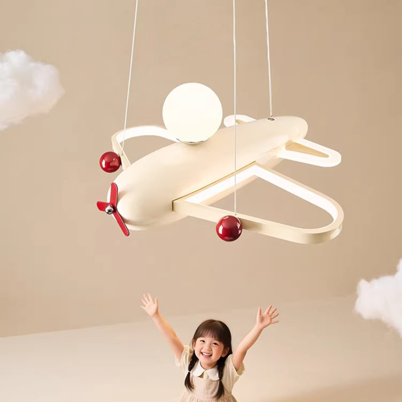 Baby Nursery Chandelier - Детская люстра-самолет для спальни, современная лампа