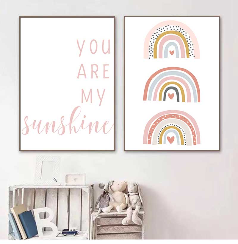 Baby Nursery You Are My Sunshine - You are my Sunshine Радужные детские