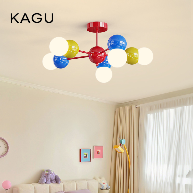 Baby Nursery Chandelier - Люстра KAGU Bubble Ball - красочная