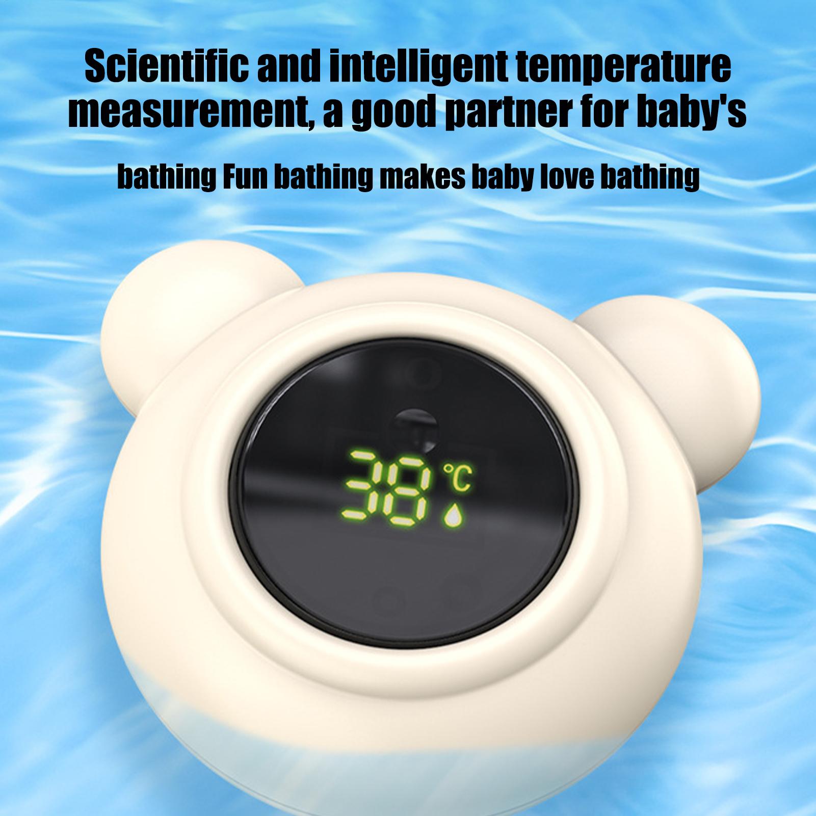 Baby Nursery Water - Цифровые термометры для ванны с LED-дисплеем: