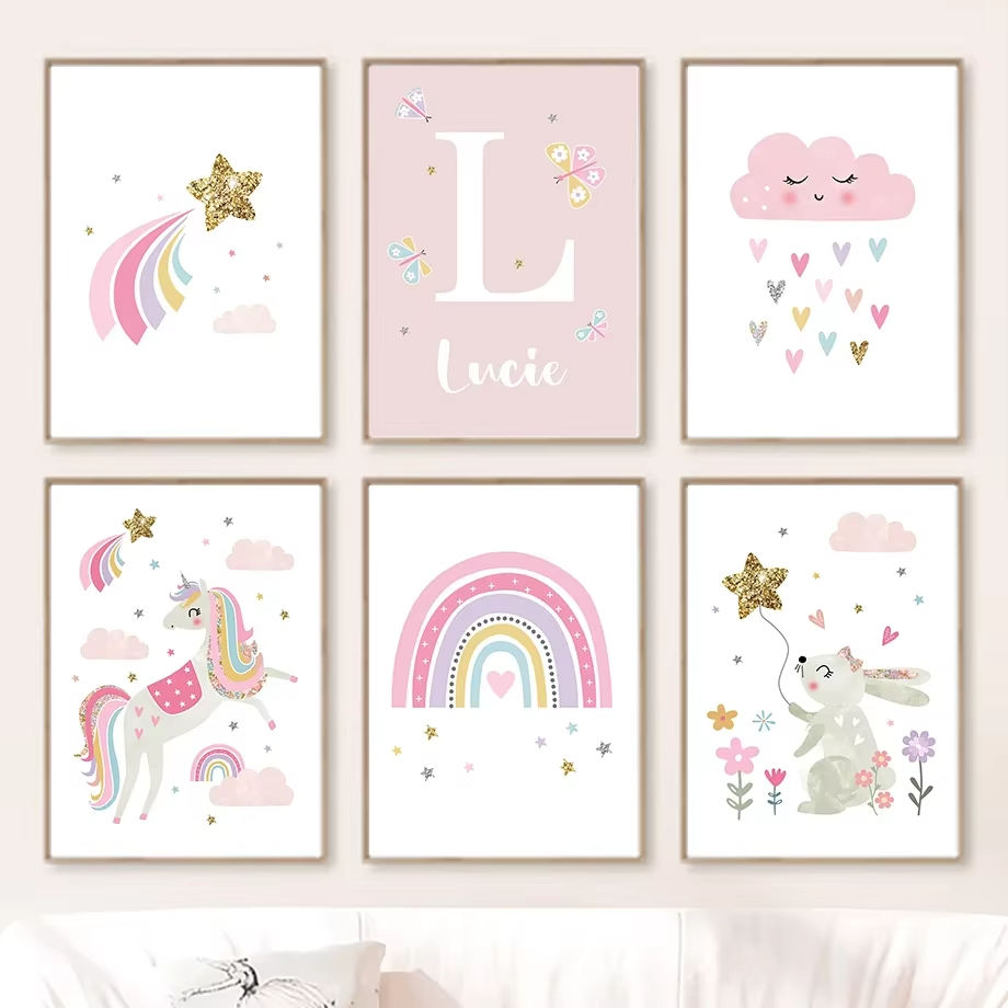 Розовый Единорог Кролик Радуга – обзор и цена Baby Unicorn Nursery