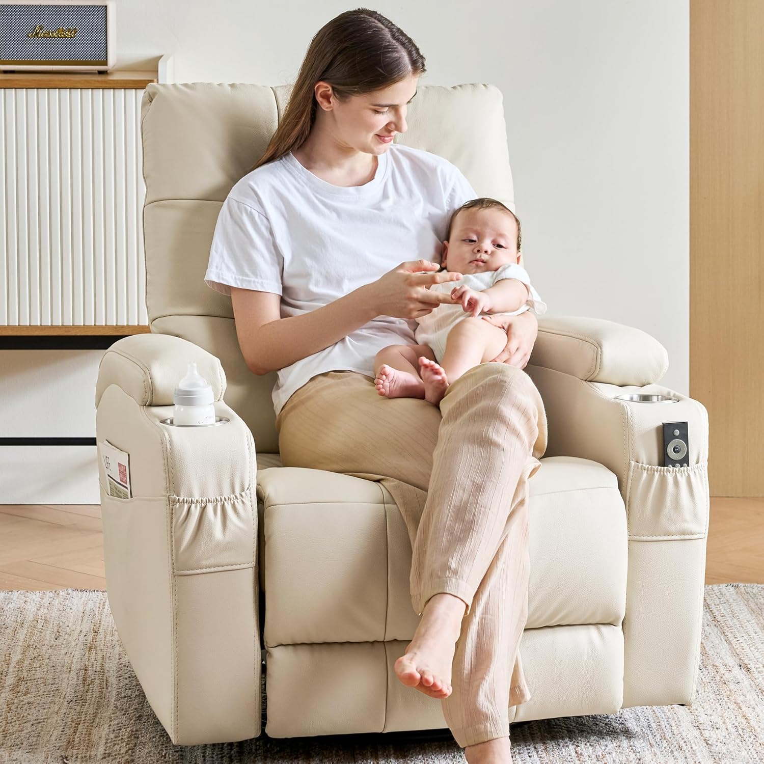 # Кожаное кресло-реклайнер, вр – обзор и цена Rocking Chair Nursery
