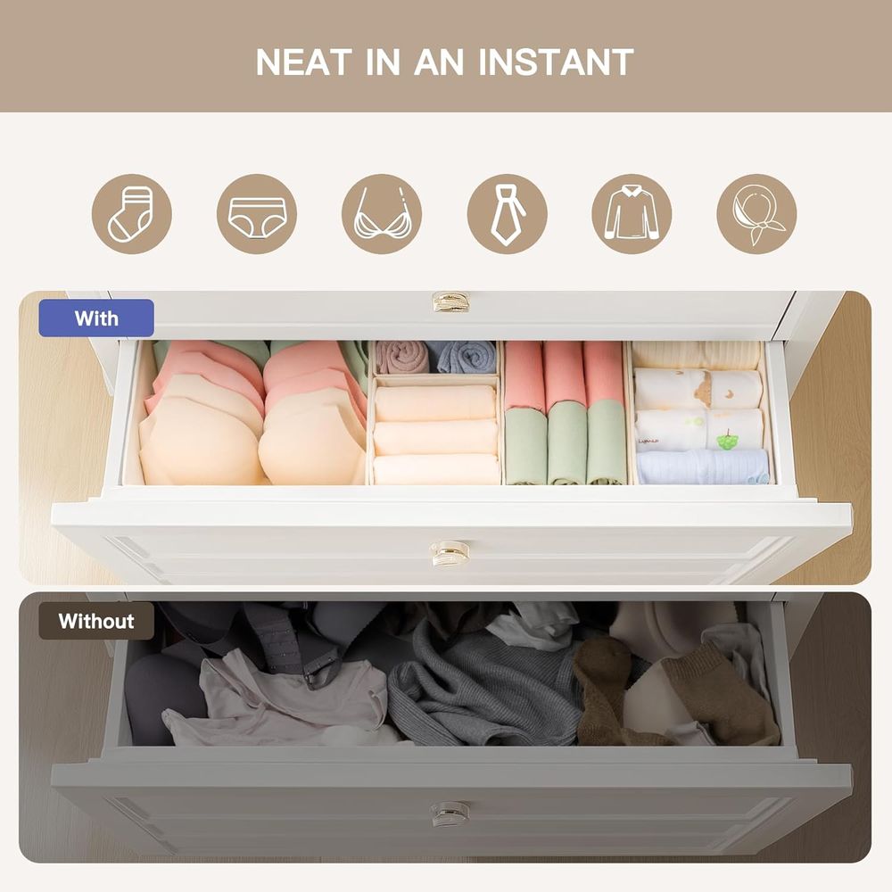 Набор из 10 органайзеров для я – обзор и цена Baby Nursery Drawers