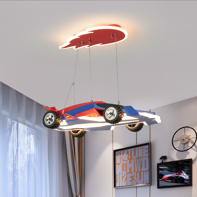 Детская люстра в виде гоночног – обзор и цена Baby Nursery Chandelier
