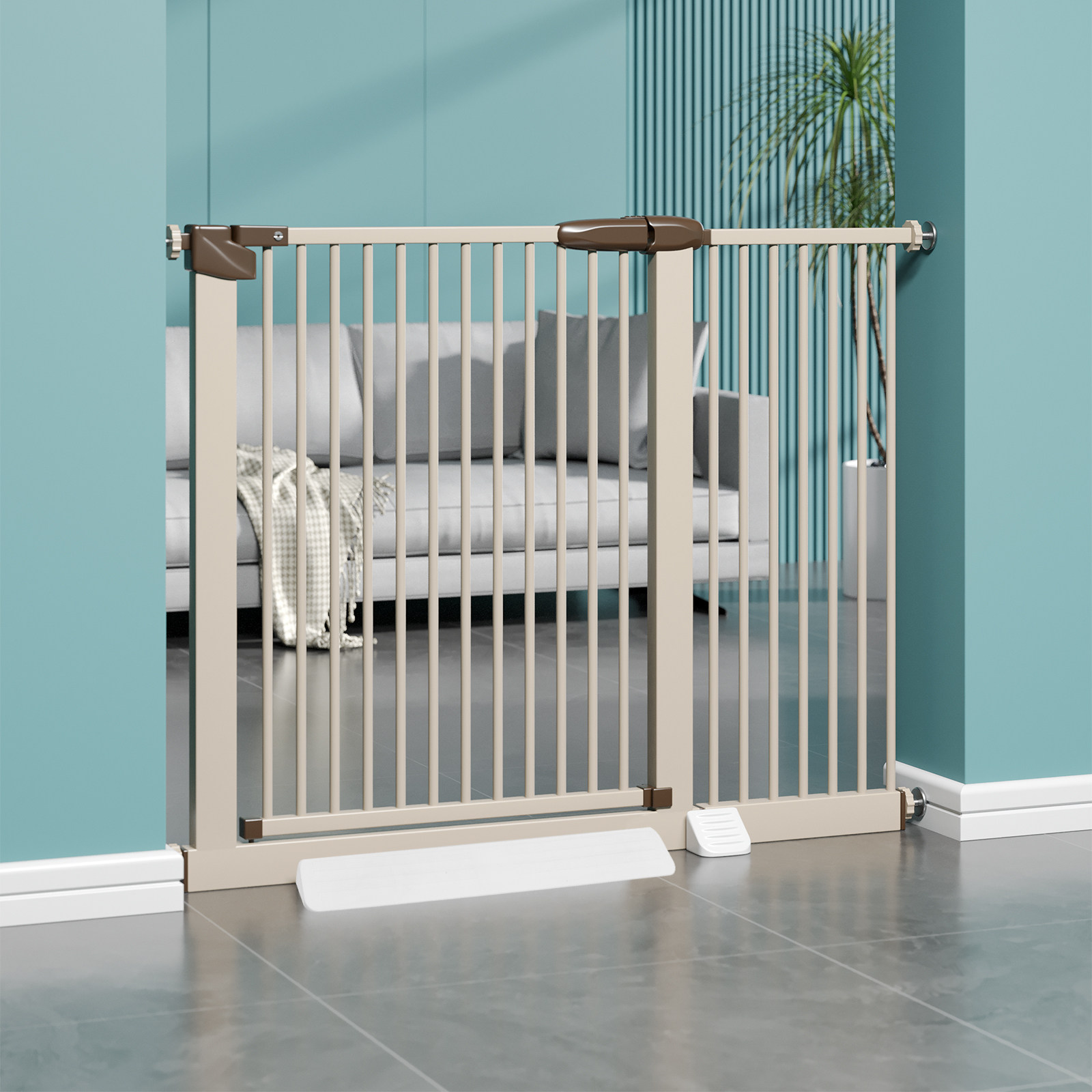 Фиксатор для защитных ворот: о – обзор и цена Baby Gate Extra Wide