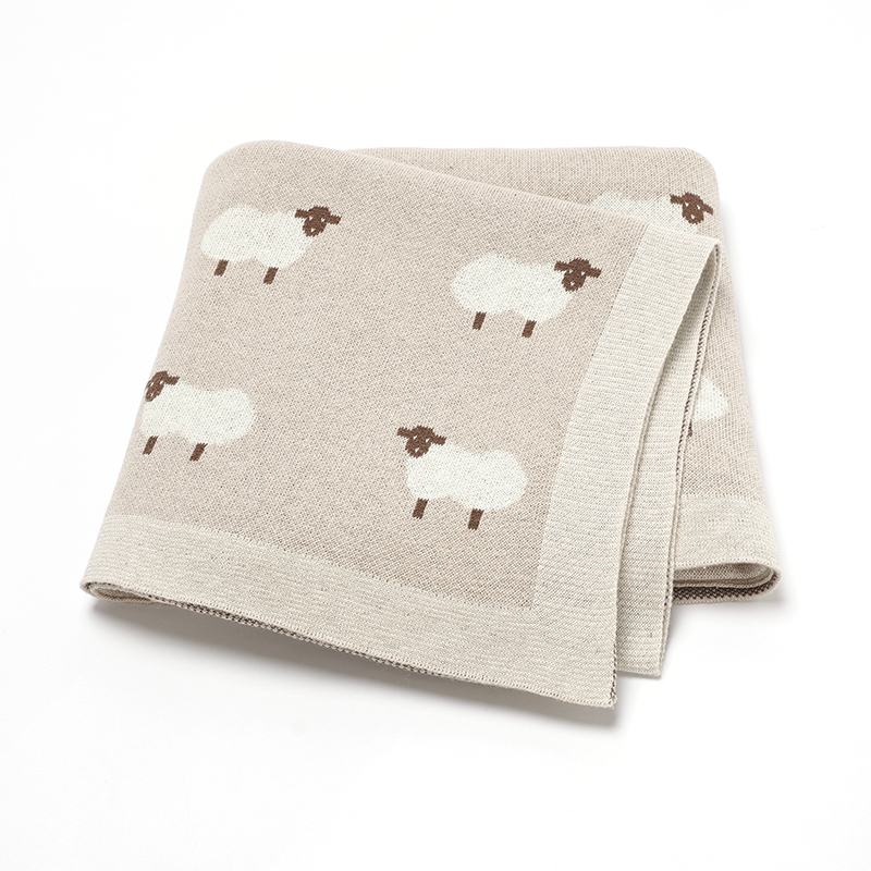Вязаные хлопковые одеяла для н – обзор и цена Baby Girl Nursery Quilt