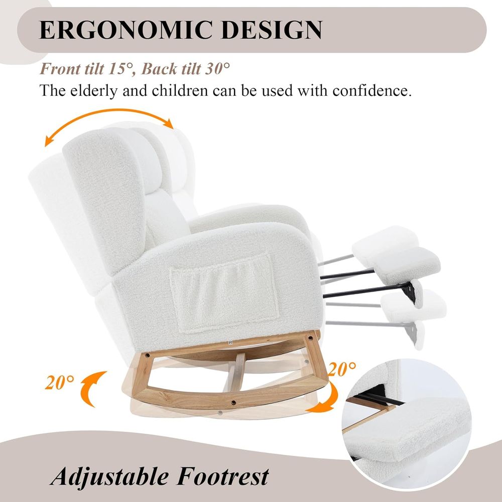 Мягкое кресло-качалка для детс – обзор и цена Rocking Chair Nursery