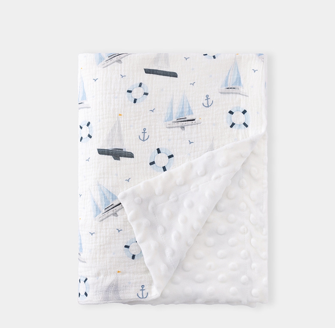 Муслиновое одеяло-пеленка для  – обзор и цена Baby Girl Nursery Quilt