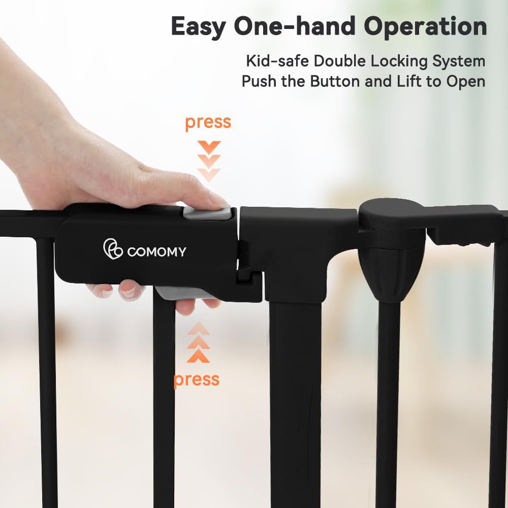 Широкие ворота-барьер для дете – обзор и цена Baby Gate Extra Wide