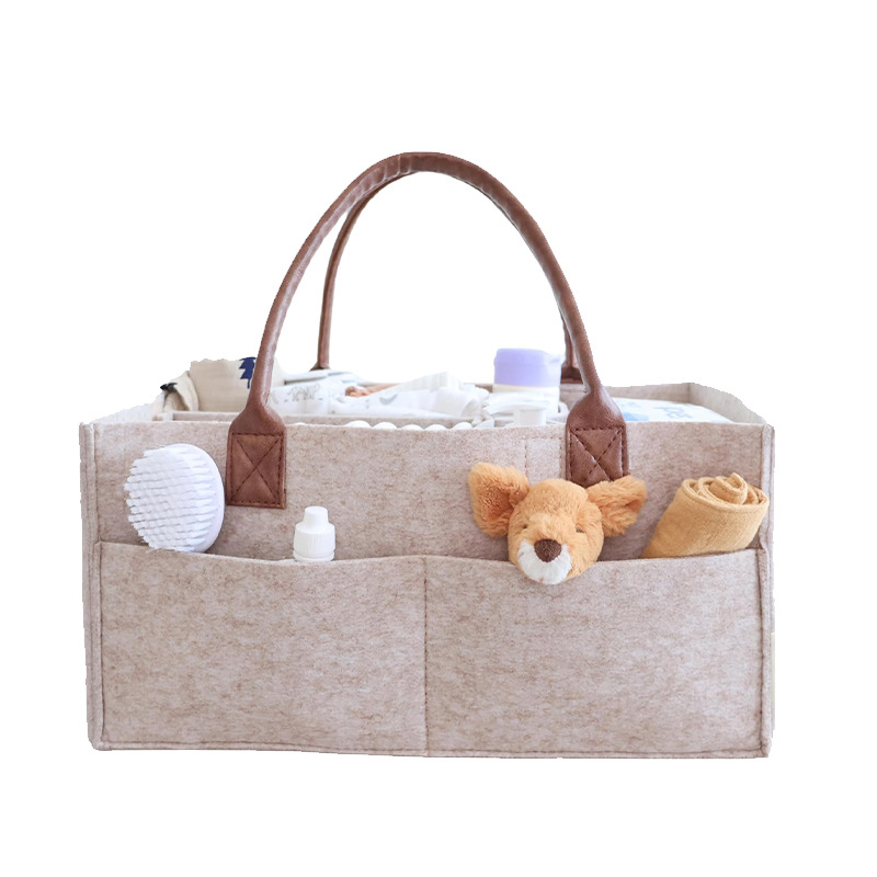Детская войлочная корзина-орга – обзор и цена Baby Nursery Basket