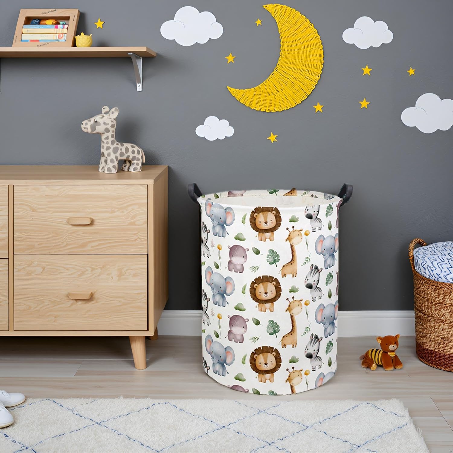 Детская корзина для белья, дет – обзор и цена Baby Nursery Laundry Hamper