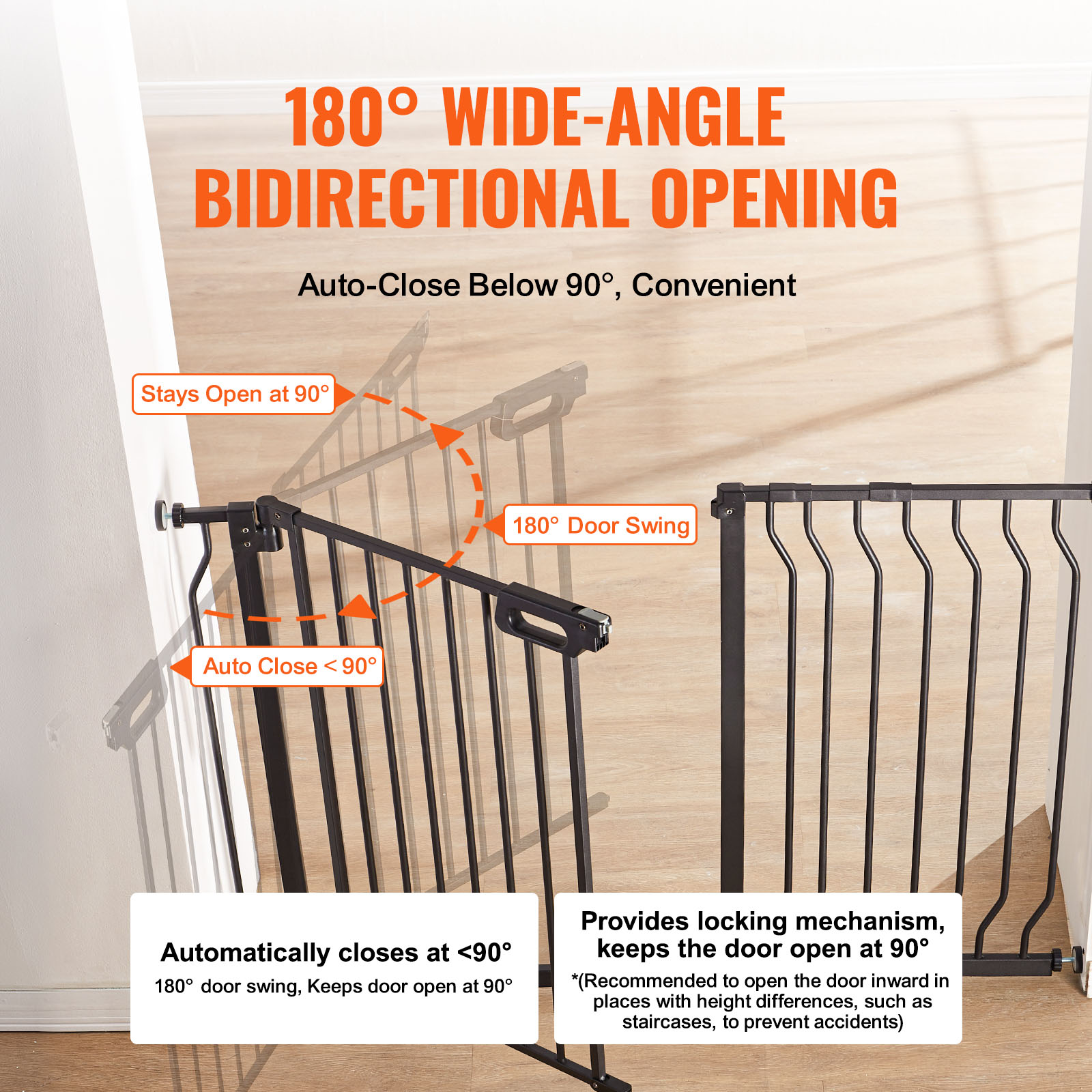 Защитные ворота для детей и жи – обзор и цена Baby Gate Extra Wide