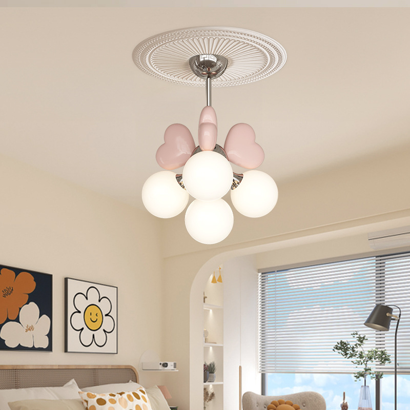 Светодиодная люстра-шар «Розов – обзор и цена Baby Nursery Chandelier