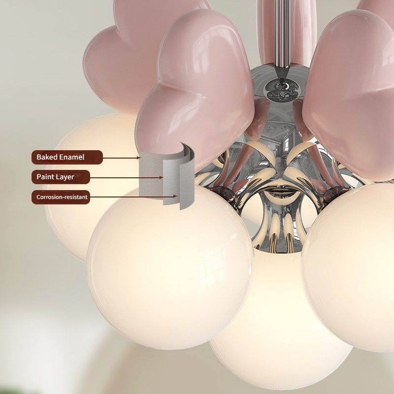 Светодиодная люстра-шар «Розов – обзор и цена Baby Nursery Chandelier