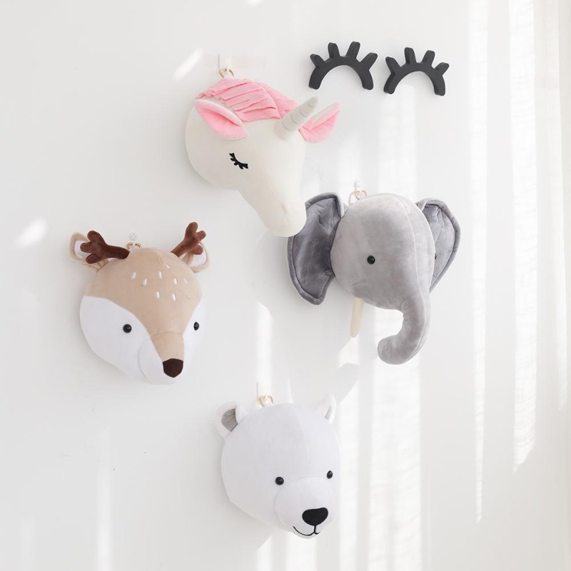 Плюшевая голова слона, единоро – обзор и цена Baby Unicorn Nursery