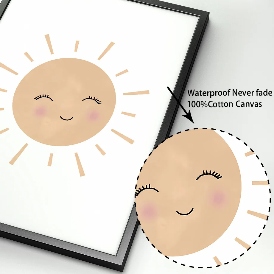 Бохо Кролик Цветок Солнце Раду – обзор и цена Baby Nursery Mirror