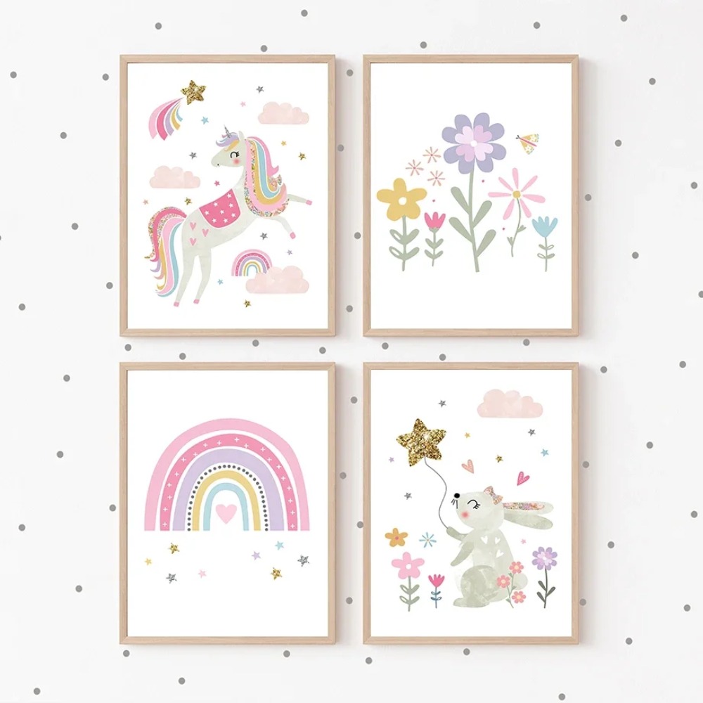 Розовый единорог, кролик, раду – обзор и цена Baby Unicorn Nursery