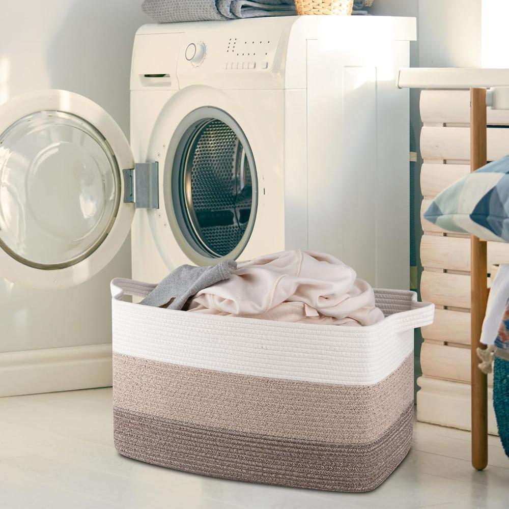 Очень большая плетеная корзина – обзор и цена Baby Nursery Laundry Hamper