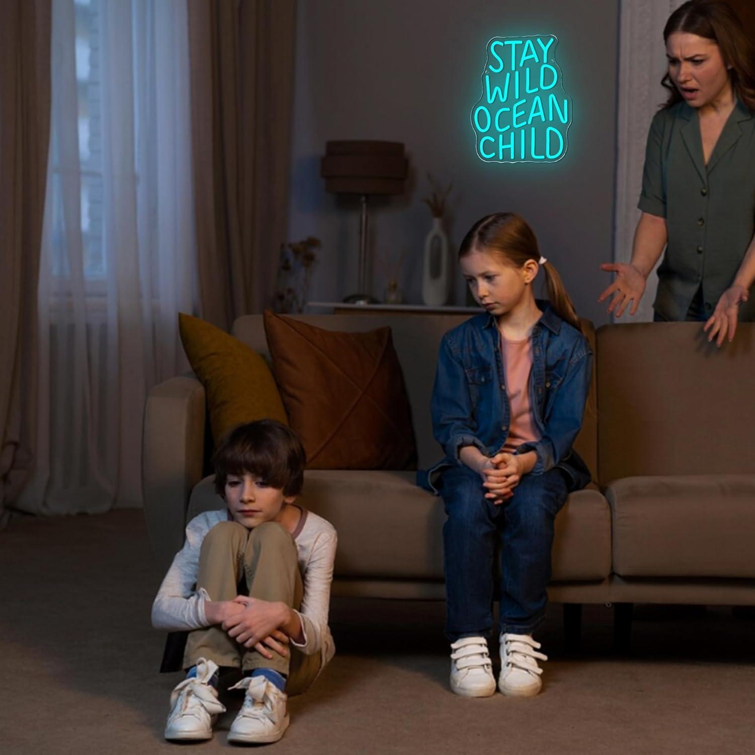 Неоновая вывеска «Stay Wild Oc – обзор и цена Baby Nursery Usa