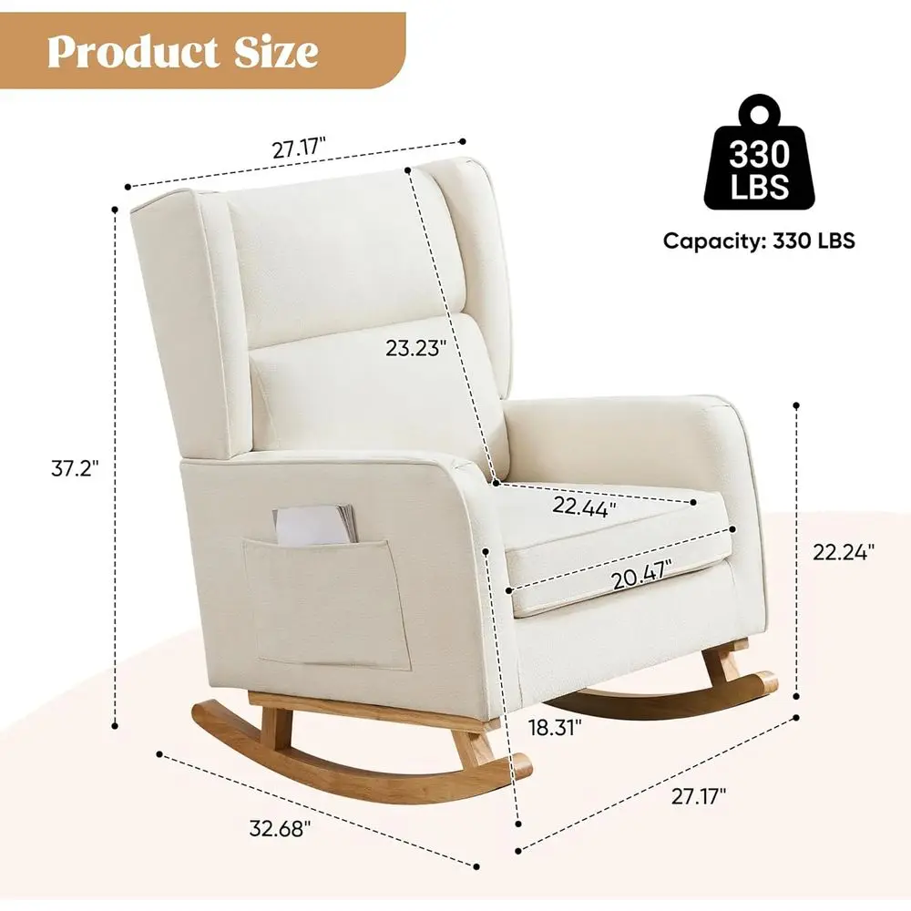 Кресло-качалка из массива дере – обзор и цена Rocking Chair Nursery