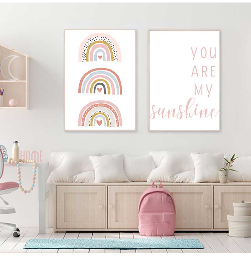 Картины на холсте «Ты — моё со – обзор и цена Baby Nursery You Are My Sunshine