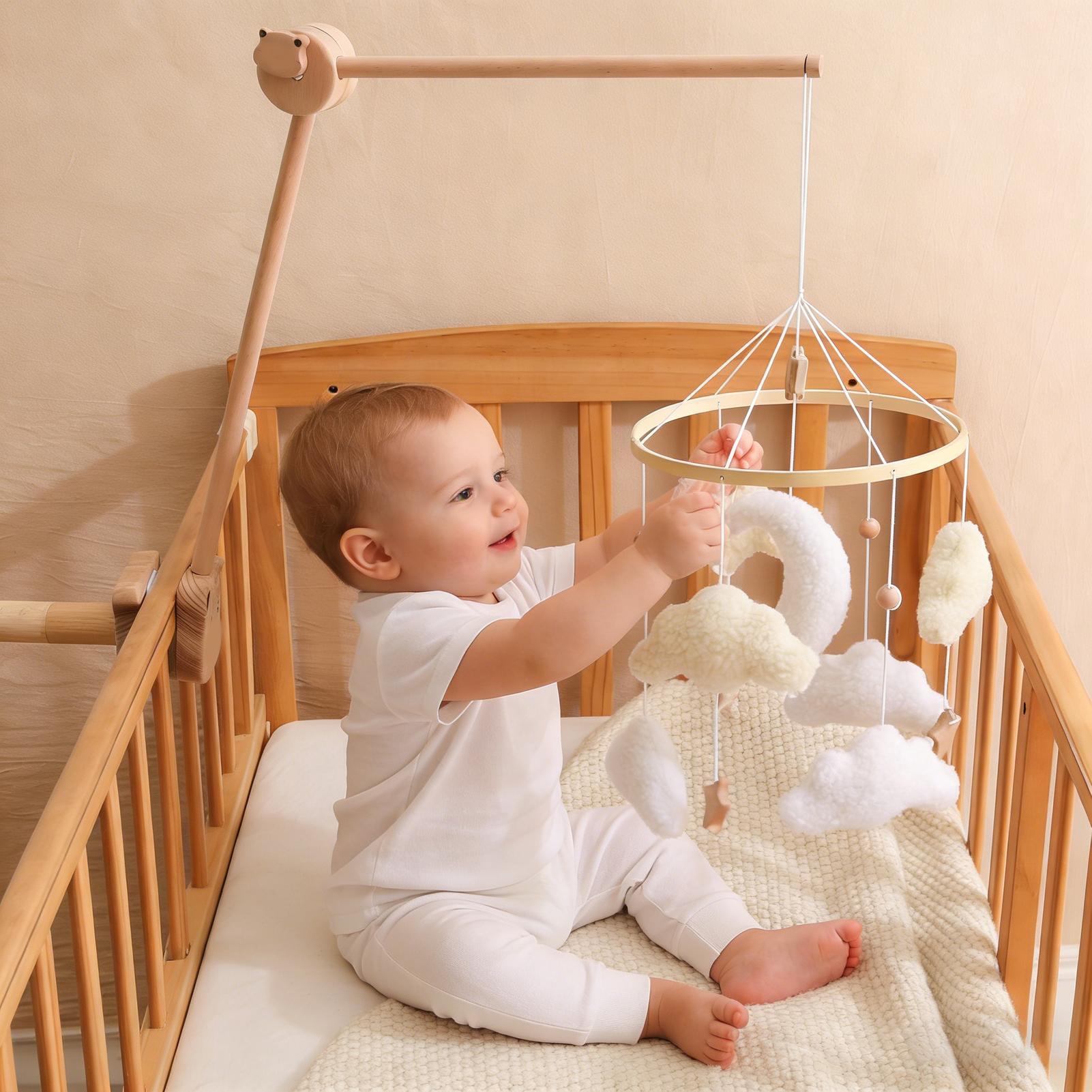 Деревянный мобиль на кроватку  – обзор и цена Baby Nursery Equipment