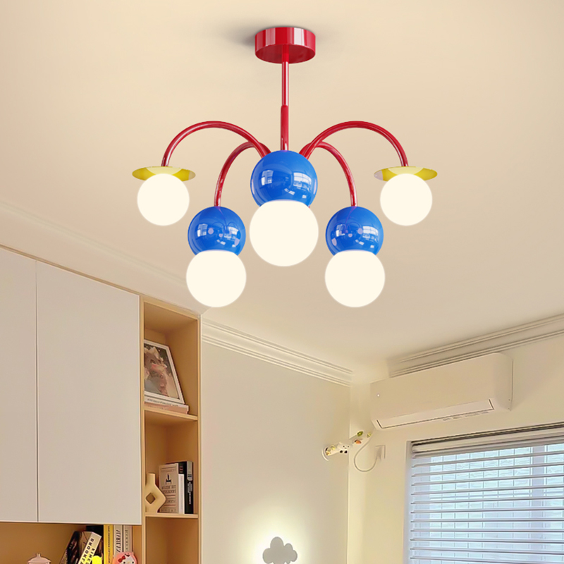Люстра KAGU Bubble Ball - крас – обзор и цена Baby Nursery Chandelier