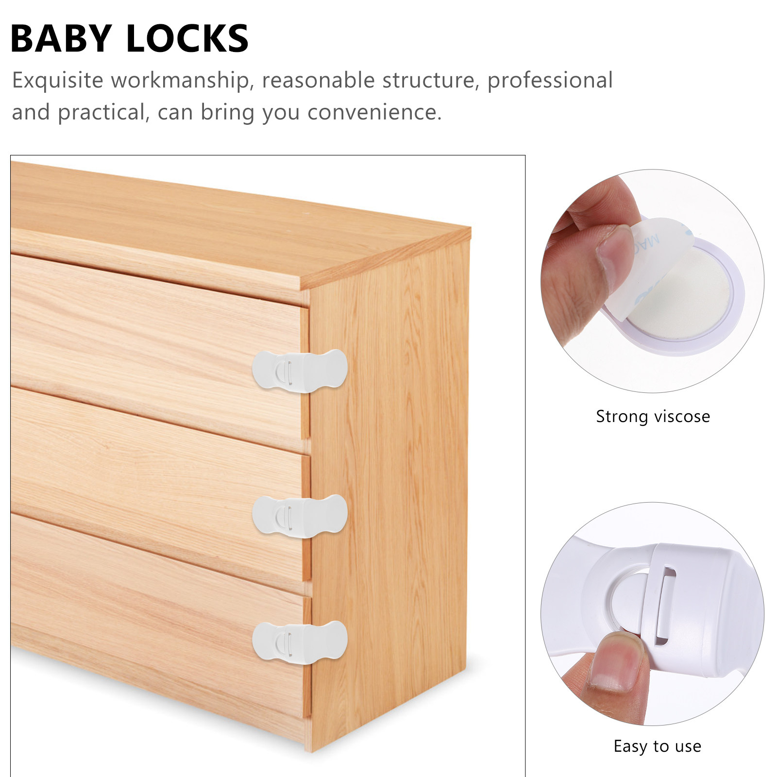 6 шт. детских защитных замков  – обзор и цена Baby Nursery Drawers