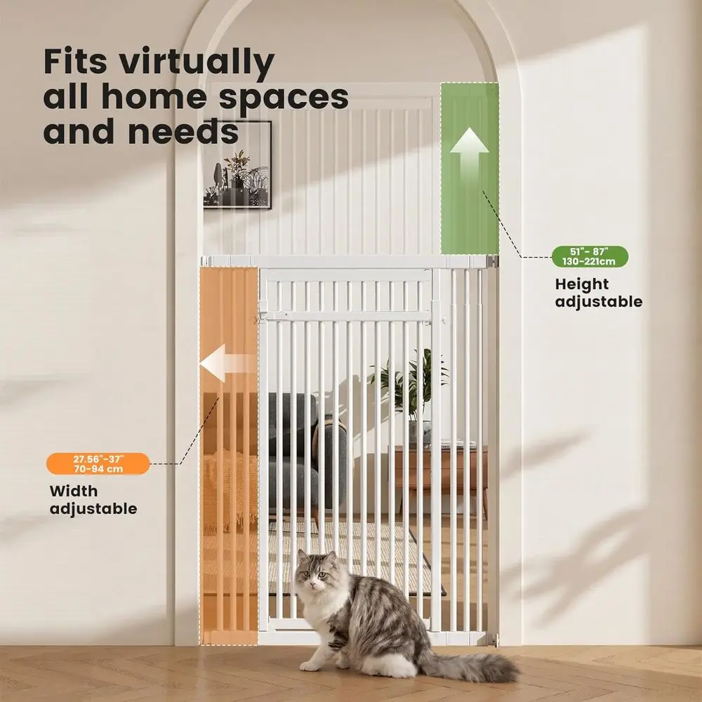 Очень высокие регулируемые вор – обзор и цена Baby Gate Extra Wide