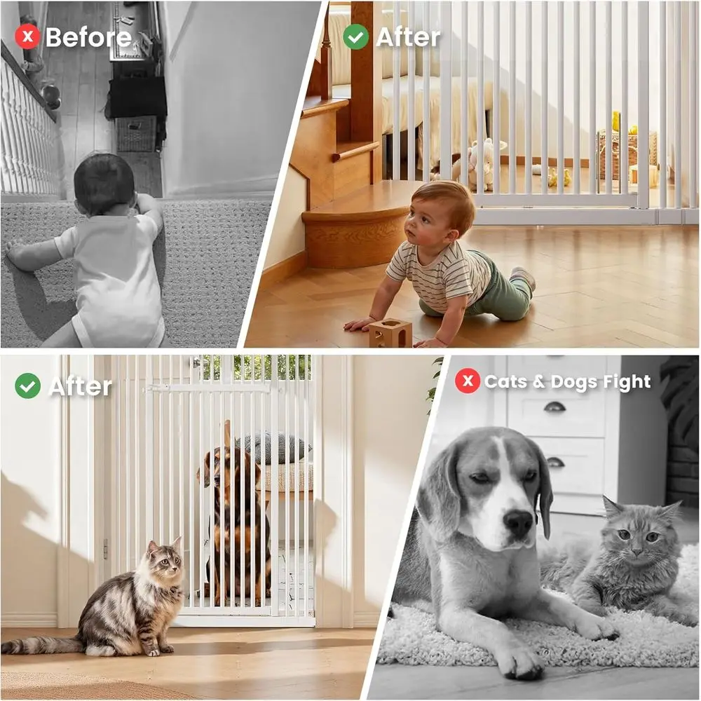 Очень высокие регулируемые вор – обзор и цена Baby Gate Extra Wide