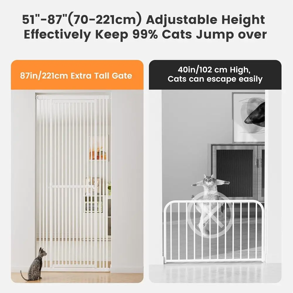 Очень высокие регулируемые вор – обзор и цена Baby Gate Extra Wide